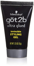 Load image into Gallery viewer, Got2b Ultra Glued Invincible Styling Hair Gel, 1.25 Ounce
