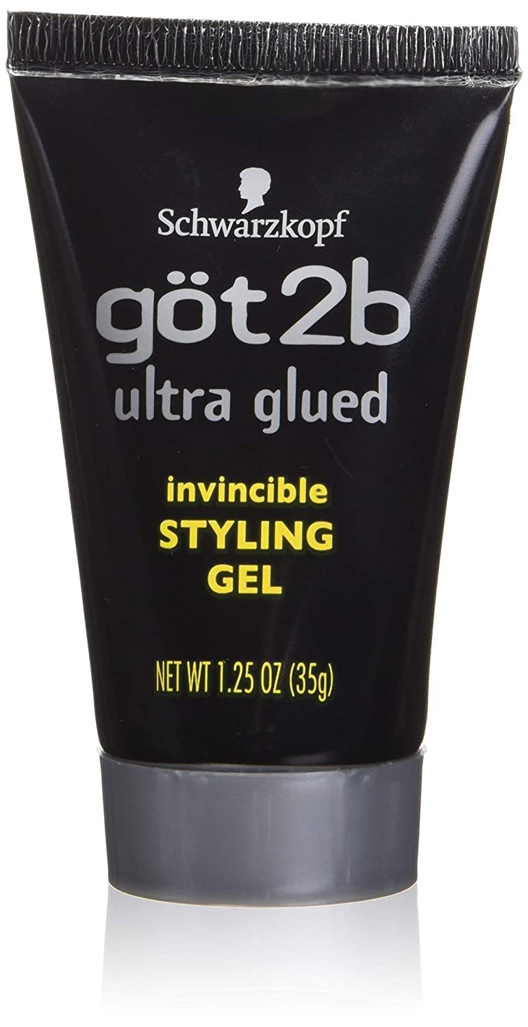 Got2b Ultra Glued Invincible Styling Hair Gel, 1.25 Ounce