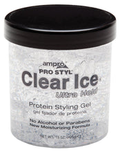 Load image into Gallery viewer, AMPRO PRO STYL CLEAR ICE ULTRA HOLD STYLING GEL
