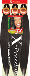 X-Pression Pre-Stretched Braid Hair 3X 52"