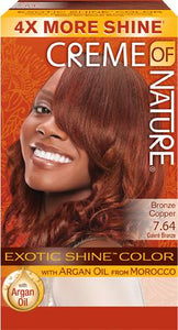 Creme of Nature Exotic Shine Color 7.64 Bronze Copper