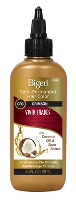 Bigen Vivid Shades Semi Permanent Hair Color CR3 Crimson
