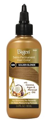 Bigen Semi Permanent Hair Color GB6 Golden Blonde
