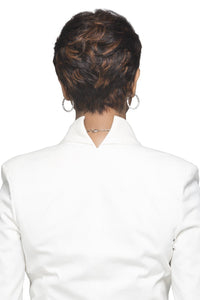 H302 - V 100% Human Hair Full Wig Cap Vivica Fox Hair Collection
