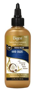 Bigen Vivid Shades Semi Permanent Hair Color IB3 Indigo Blue