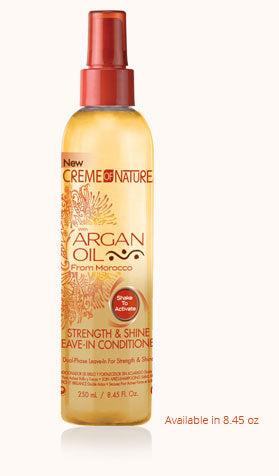 ARGAN OIL STRENGTH & SHINE LEAVE-IN CONDITIONER CREME OF NATURE