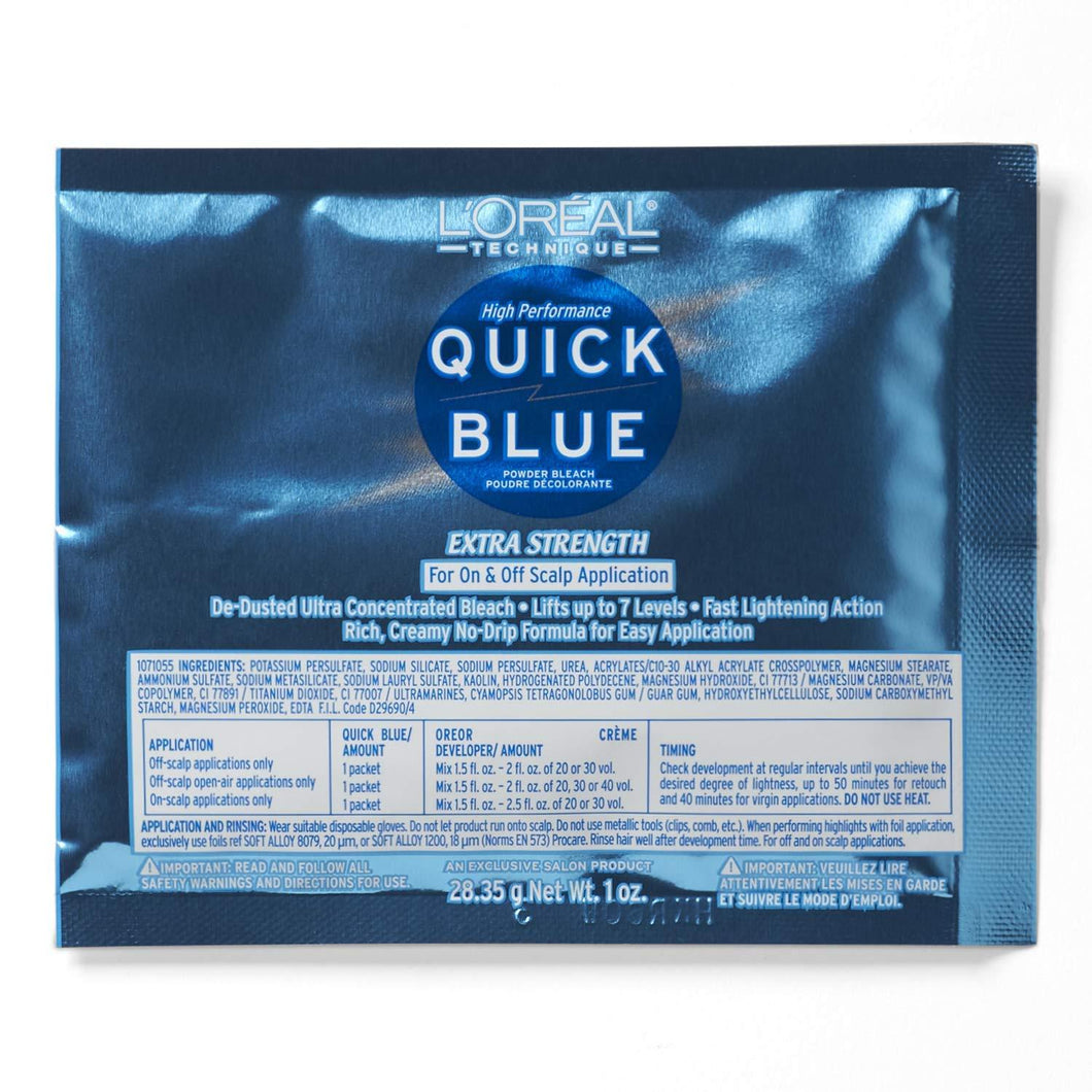 Quick Blue High Performance Powder Lightener Packet