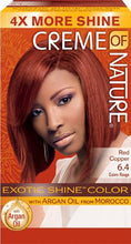 Load image into Gallery viewer, Creme of Nature Exotic Shine Color 6.4 Red Copper
