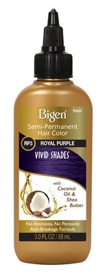 Bigen Vivid Shades Semi Permanent Hair Color RP3 Royal Purple