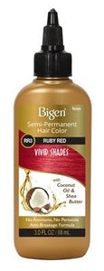 Bigen Vivid Shades Semi Permanent Hair Color RR3 Ruby Red