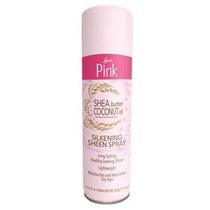 PINK SHEA BUTTER COCONUT OIL SILKENING SHEEN SPRAY