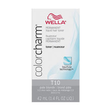 Load image into Gallery viewer, Wella Color Charm Hair Toner T10 Pale Blonde
