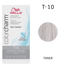 Load image into Gallery viewer, Wella Color Charm Hair Toner T10 Pale Blonde
