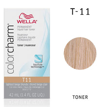 Load image into Gallery viewer, Wella Color Charm Hair Toner T11 Lightest Beige Blonde
