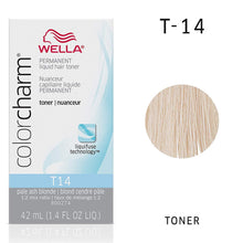 Load image into Gallery viewer, Wella Color Charm Hair Toner T14 Pale Ash Blonde
