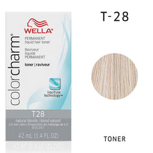 Load image into Gallery viewer, Wella Color Charm Hair Toner T28 Natural Blonde
