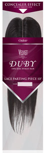 Velvet Remi Duby Lace Parting Piece 10"